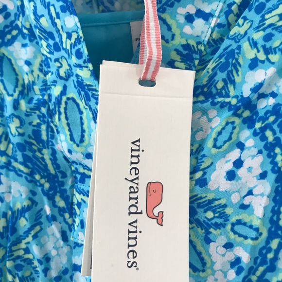 NWT Vineyard Vines XS Cover Up Dress sand dollar - Picture 4 of 8
